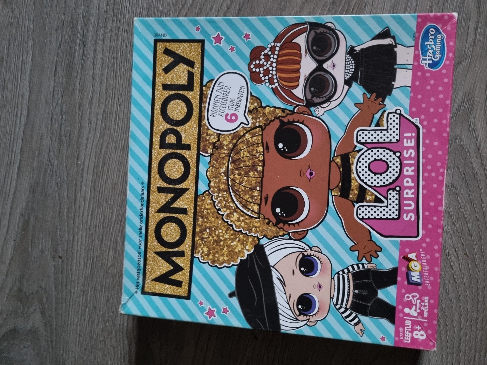 Monopoly L.O.L. Surprise! Bordspel Hasbro Gaming, Een of twee spelers, Ophalen of Verzenden, Zo goed als nieuw, Hasbro Gaming
