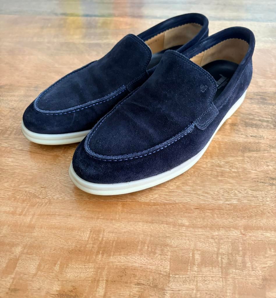 Mooie van bommel loafers maat 8H, Ophalen of Verzenden, Zo goed als nieuw, Blauw, Loafers