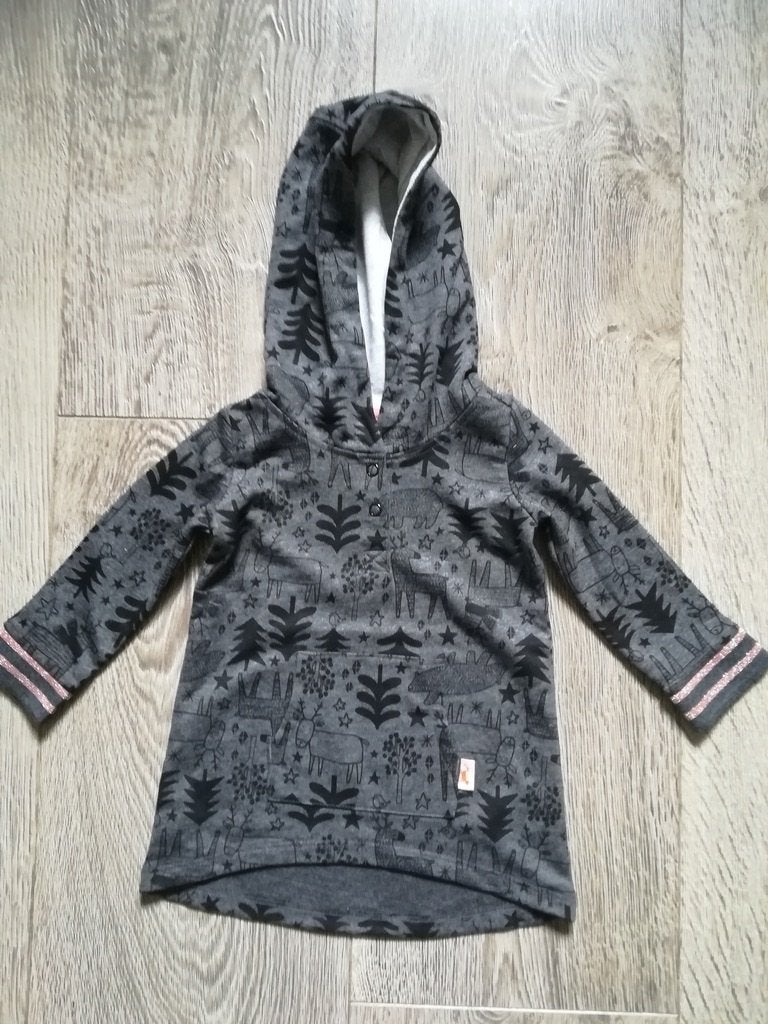NIEUW : mooie Kerst-winter jurk/trui mt 74. Hema., Ophalen of Verzenden, Nieuw, Jongetje of Meisje