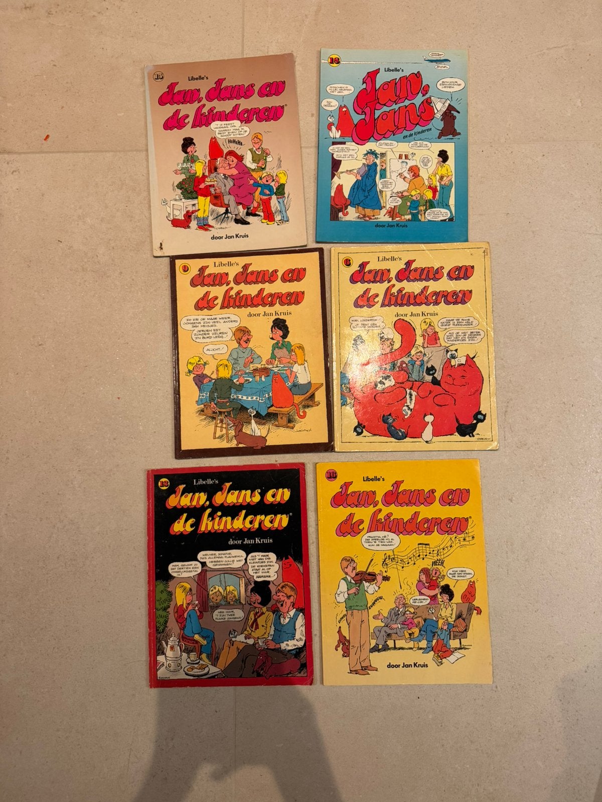Stripboeken Jan, Jans en de kinderen, Meerdere stripboeken, Ophalen of Verzenden, Gelezen