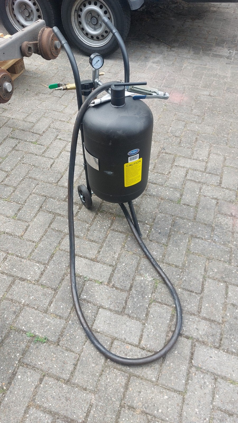 Nieuwe Datona straal ketel met masker, Ophalen, Nieuw
