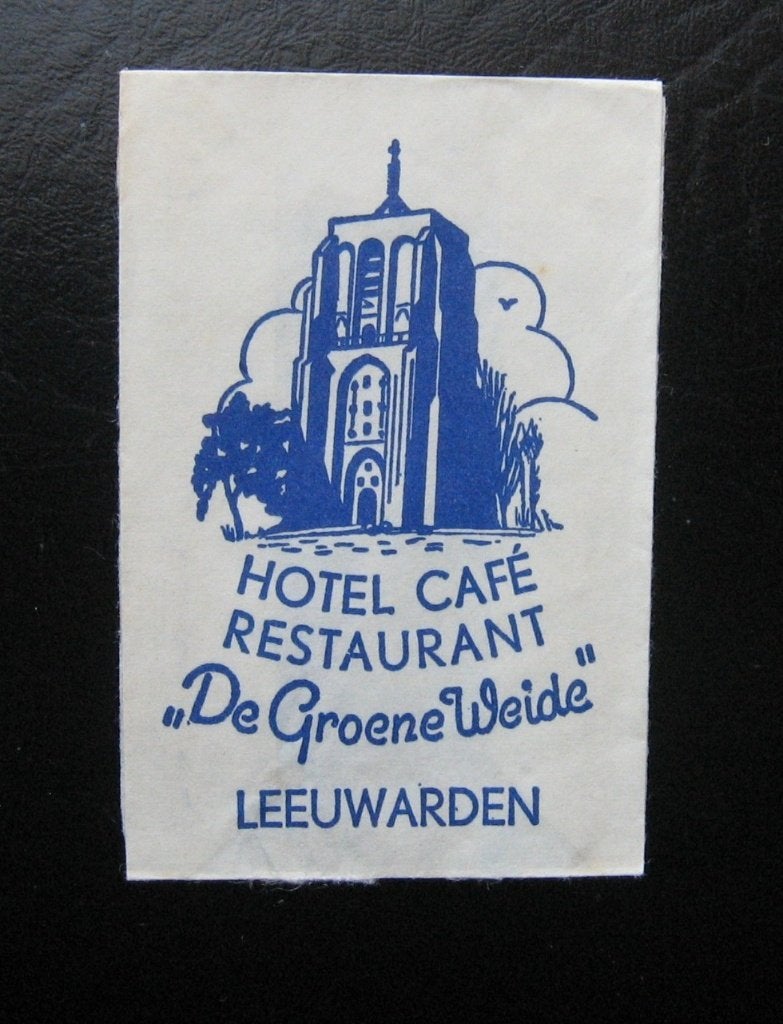 4945 Leeuwarden - Hotel Cafe Rest. De Groene Weide, Verzenden, Nederland