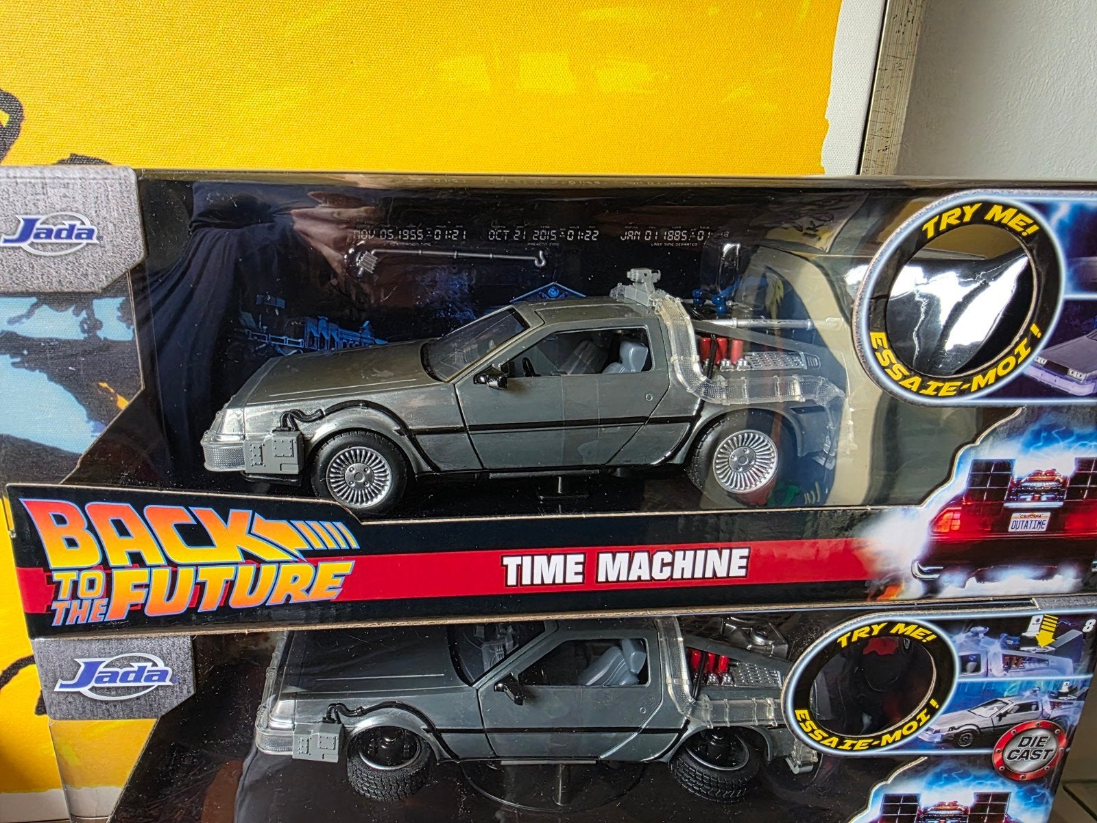 Jada Back to the Future DeLorean Time Machine, Ophalen of Verzenden, Nieuw, Auto, Overige merken