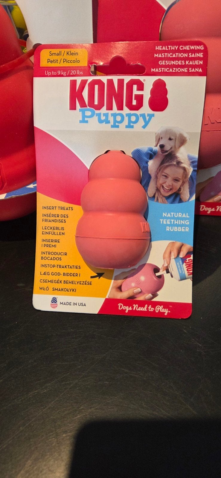 Kong puppy maat s, Ophalen of Verzenden, Nieuw, Hondenspeelgoed
