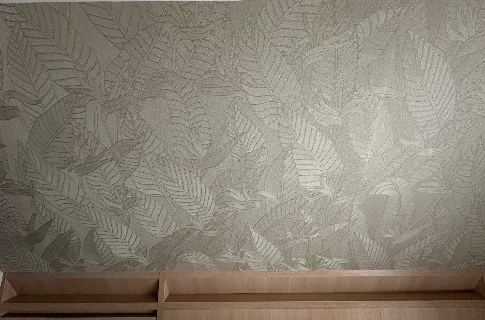 Behang ARTE TALI STRELITZIA OLIVE, Ophalen, Groen