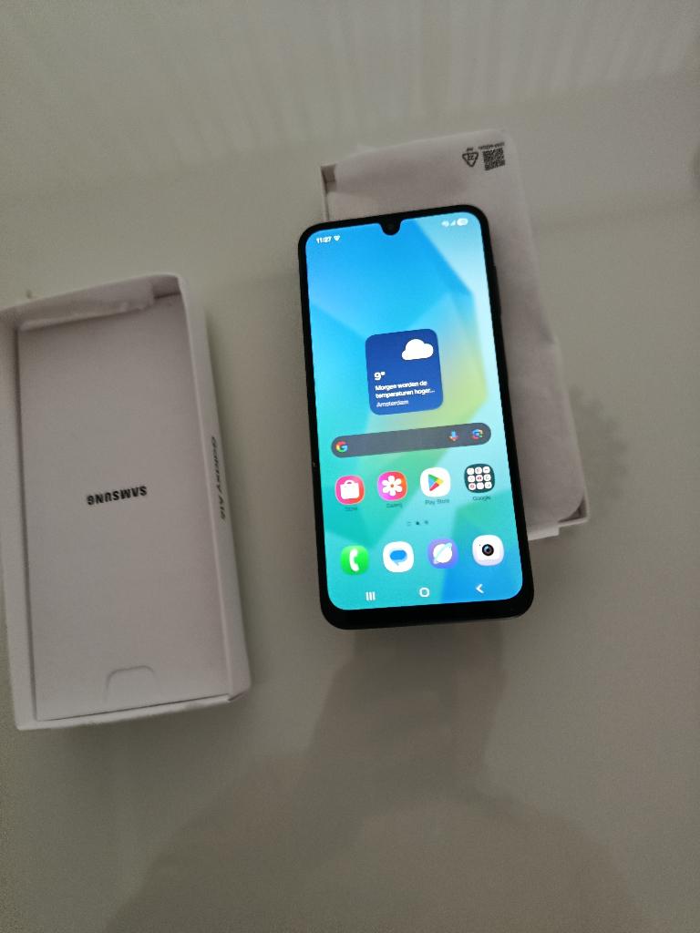 Samsung a16, Telecommunicatie, Mobiele telefoons | Samsung, Zwart, Nieuw, Ophalen of Verzenden, 128 GB