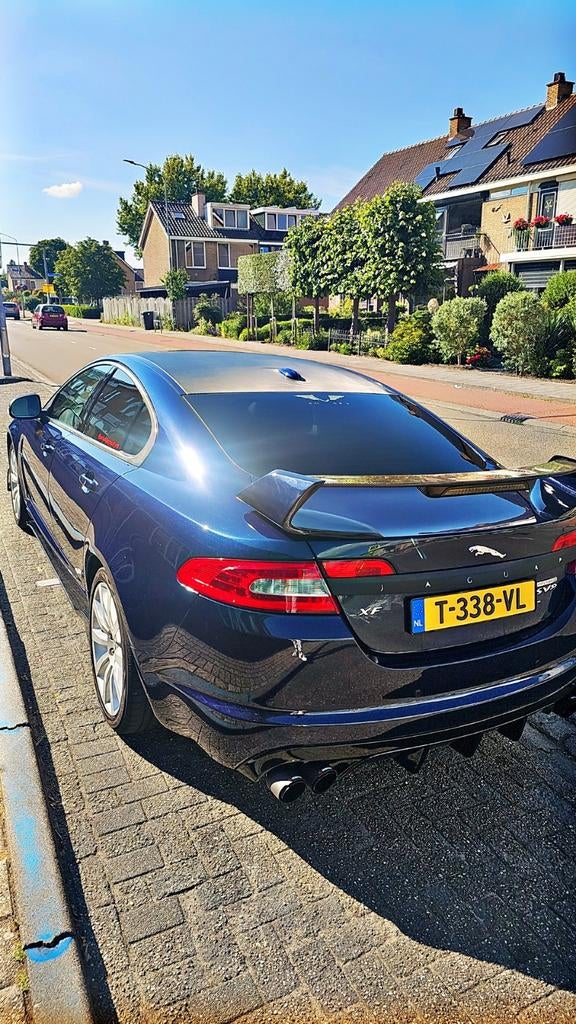 Jaguar XF SV8  met 155000 km, Auto's, Jaguar, Automaat, Achterwielaandrijving, Leder, Navigatiesysteem