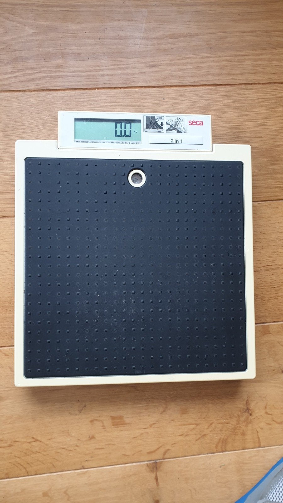 Professionele Seca Weegschaal - Max 250kg, Ophalen, Gebruikt, 1 tot 500 gram, 100 kg of meer