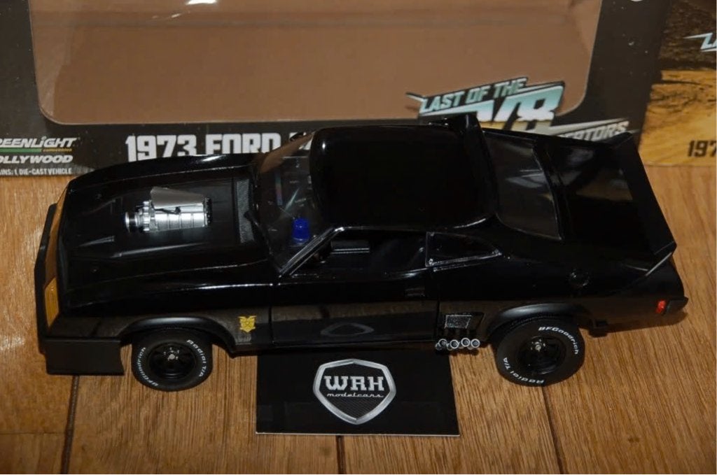 1:18 FORD FALCON X8 MAD MAX Greenlight in box WRH, Hobby en Vrije tijd, Modelauto's | 1:18, Verzenden, Zo goed als nieuw, Auto