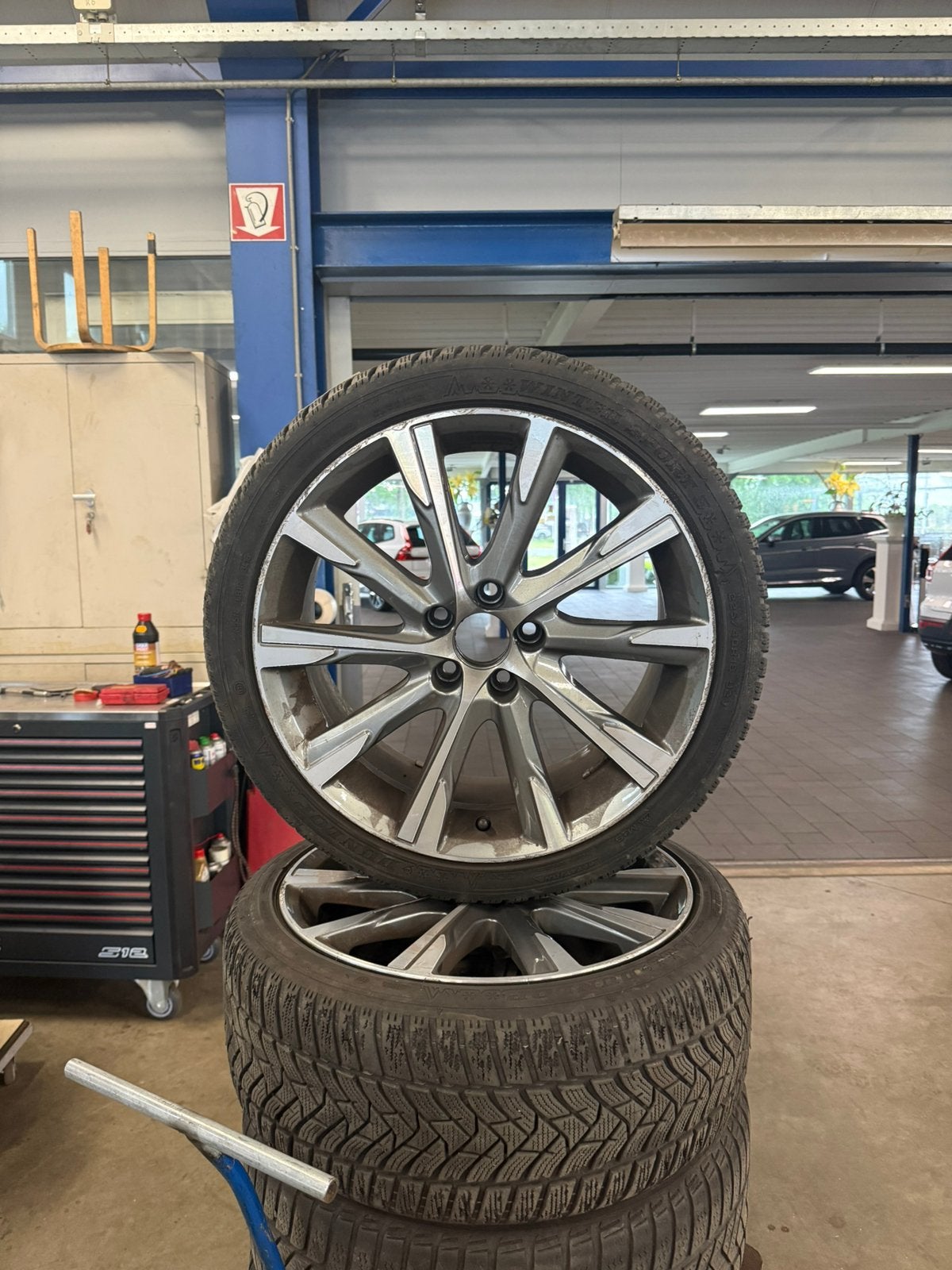 Velgenset Volvo V60 18 inch, Auto diversen, Auto-accessoires, Ophalen, Gebruikt