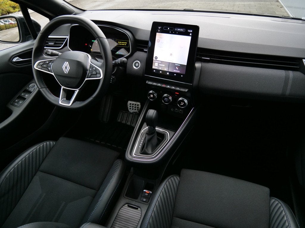 Renault Clio 1.6 E-Tech Full Hybrid 145 Pk esprit Alpine Aut, Auto's, Renault, 145 pk, 4 cilinders, Leder en Stof, 1248 kg