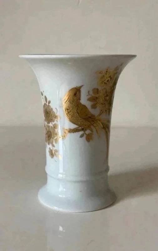 AK Kaiser Melodie vaas, 12 cm, Wit, Inclusief decoratie, Ophalen of Verzenden