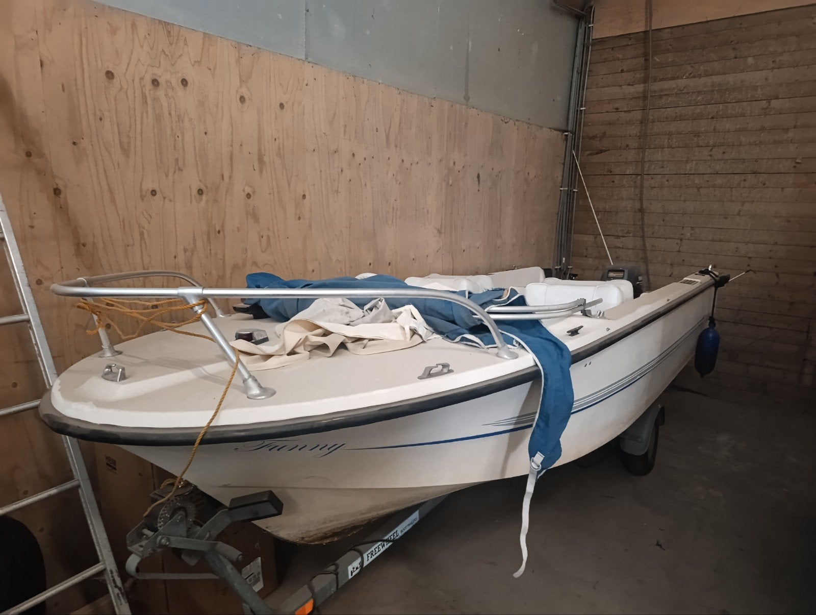 Leuke speedboot met Yamaha buitenboordmotor, Watersport en Boten, Overige merken, Gebruikt, Buitenboordmotor, Speedboot