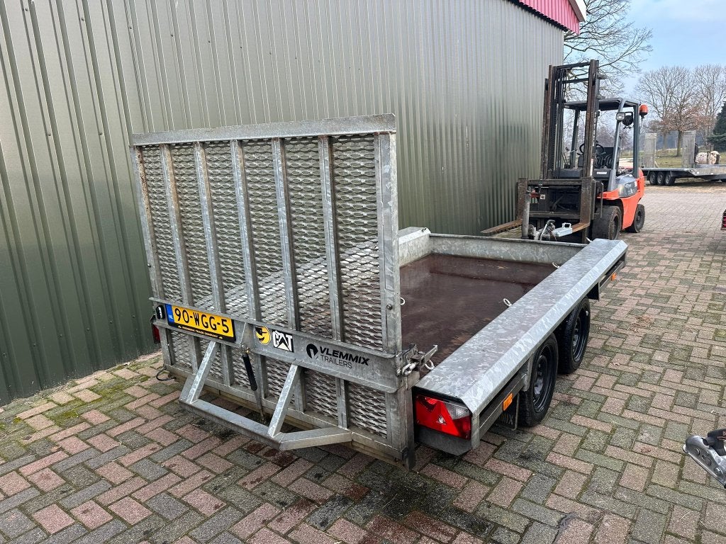 Machinetransporter zgan tandemasser !!, Auto diversen, Aanhangers en Bagagewagens, Ophalen of Verzenden, Zo goed als nieuw