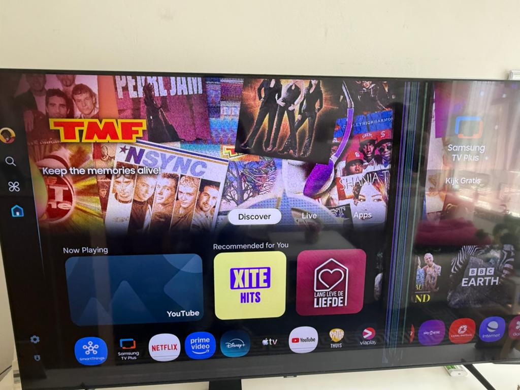 Samsung UE75CU7100K, Ophalen, 50 Hz, Zo goed als nieuw, Samsung