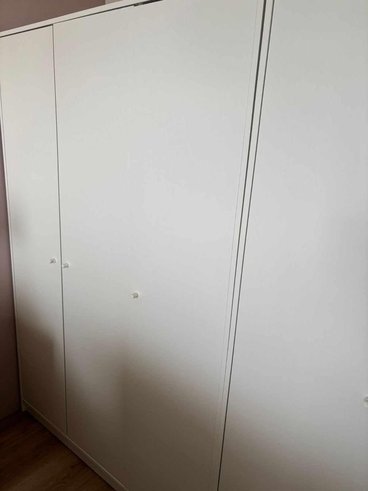 Set van 2 witte IKEA KLEPPSTAD kledingkasten (3 deuren), Huis en Inrichting, Ophalen of Verzenden