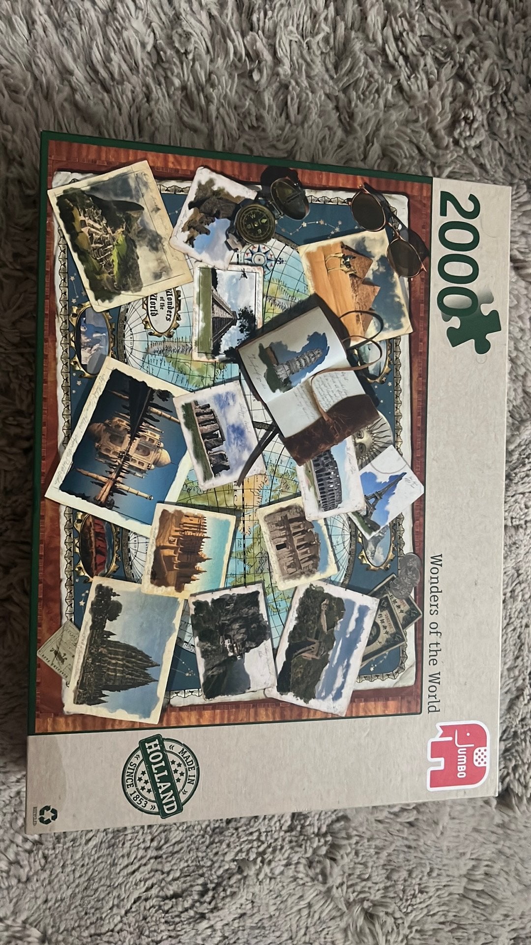 Puzzel 2000, Ophalen, Meer dan 1500 stukjes, Zo goed als nieuw