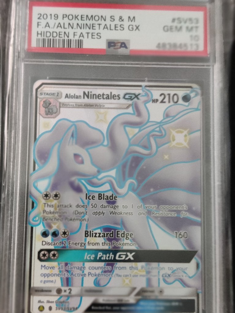 Pokemon Graded Kaarten, Ophalen of Verzenden, Zo goed als nieuw, Meerdere kaarten, Foil
