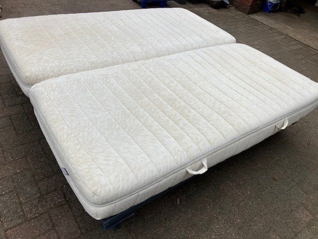 bed, Ophalen, Tweepersoons, 190 cm of minder, Zo goed als nieuw