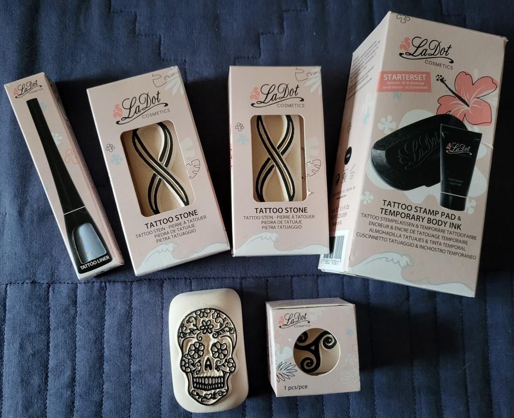 Tattoo set van Ladot, Ophalen of Verzenden, Nieuw, Handen en Nagels