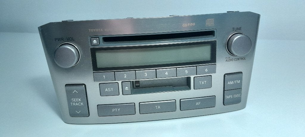 Originele Toyota Avensis T25 autoradio CD/Cassette, Ophalen, Gebruikt, Toyota