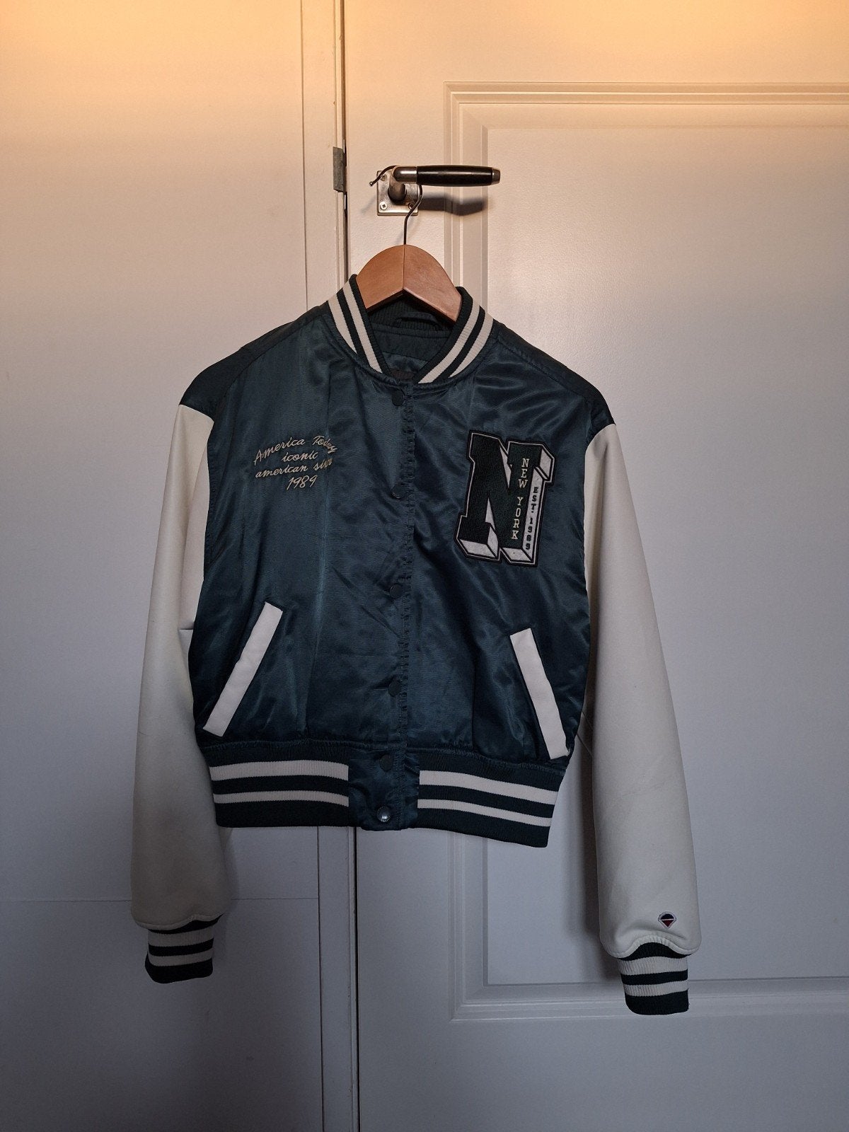 Baseball jacket America Today XS, Ophalen of Verzenden, Maat 34 (XS) of kleiner, America Today, Gedragen