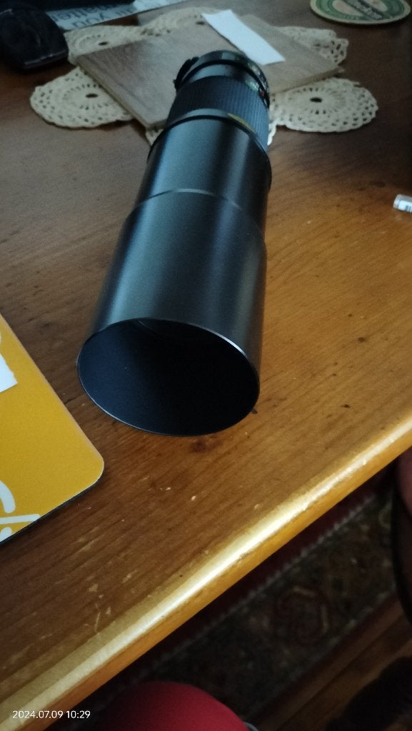 Telelens ashai pentax en grootdoeklens, Ophalen, Gebruikt, Beschermhoes/tas, Telelens