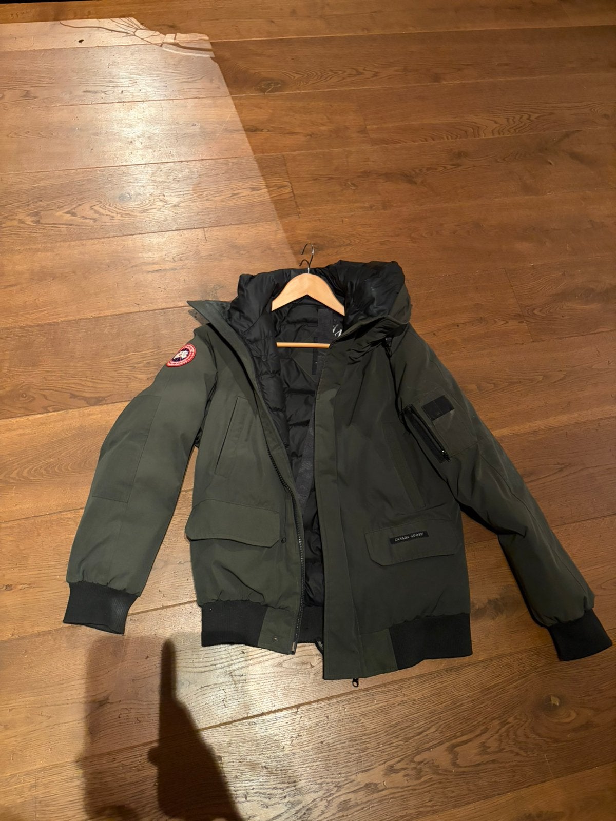 Canada goose winterjas, Kleding | Heren, Jassen | Winter, Ophalen of Verzenden, Gedragen, Maat 46 (S) of kleiner, Groen