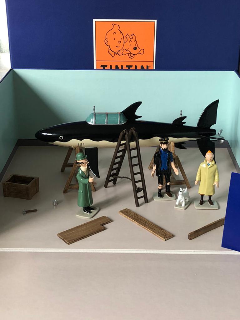 De scène van Rackham Tintin Pixi Moulinsart, Verzamelen, Ophalen of Verzenden, Kuifje, Zo goed als nieuw, Beeldje of Figuurtje