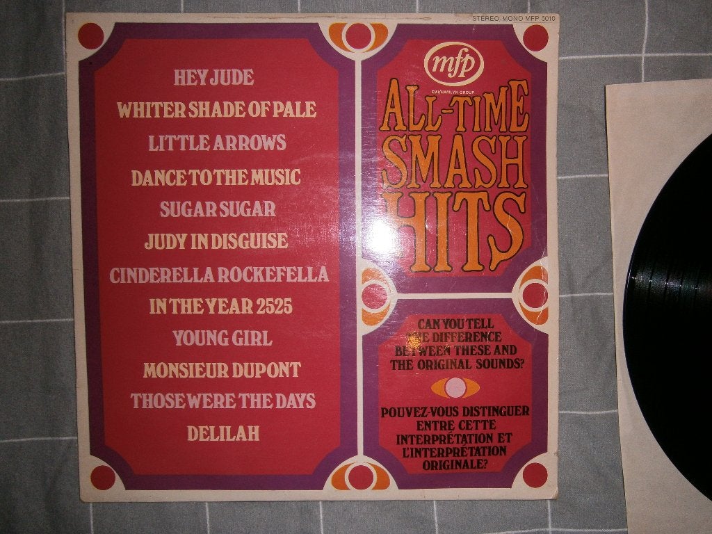 All Time Smash Hits. 1970. Emi Music For Pleasure - MFP 5010, Ophalen, Gebruikt, 1970 - 1979, Pop
