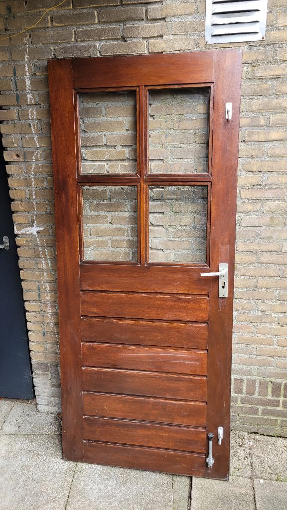 Achterdeur, Ophalen, Gebruikt, 80 tot 100 cm, Buitendeur