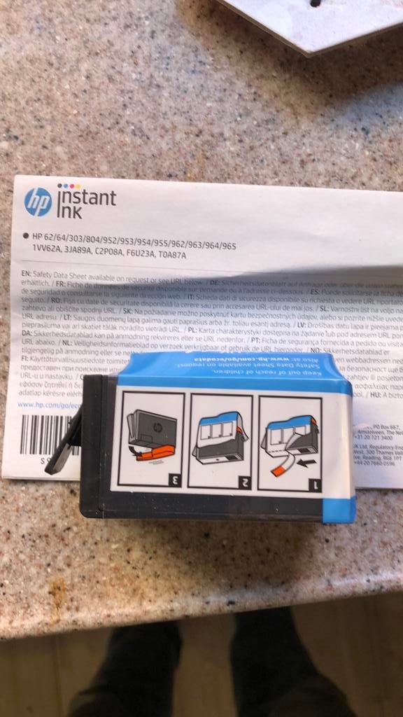 Cartridge HP, Ophalen, Zo goed als nieuw