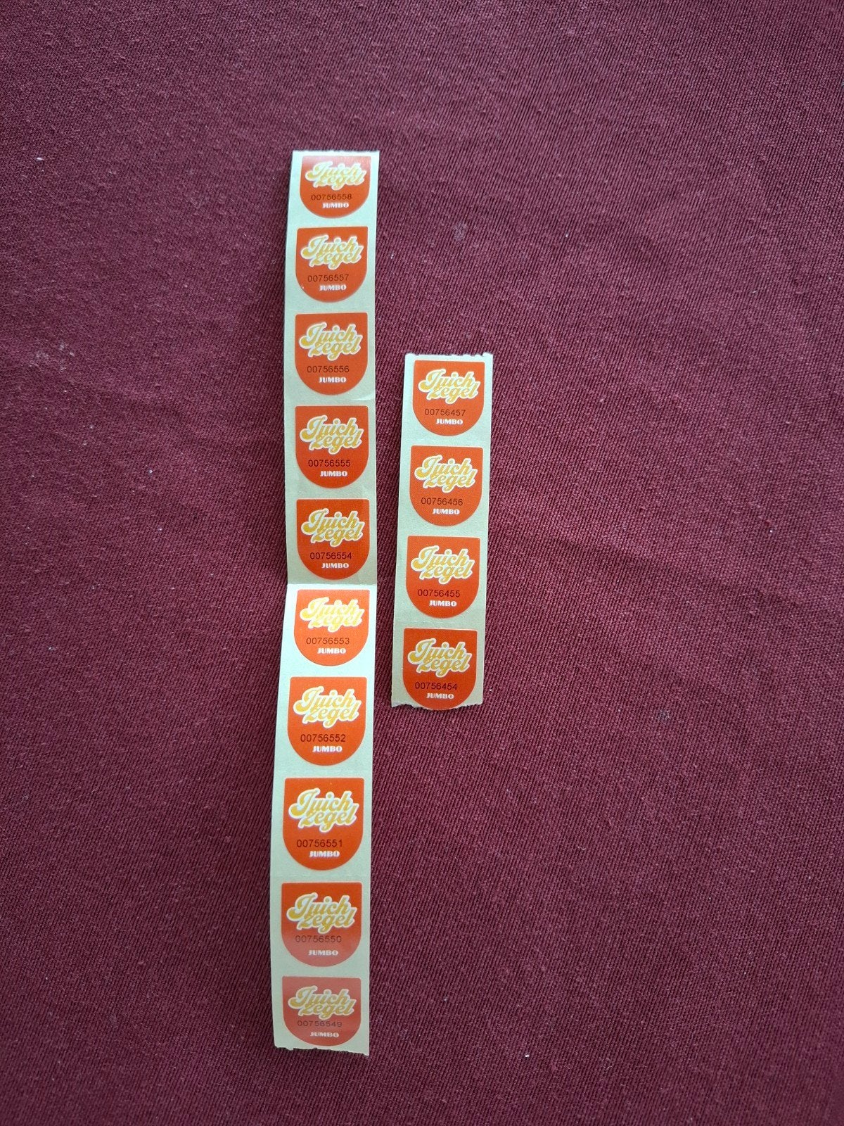 Jumbo 14  Juich zegels, Ophalen of Verzenden, Winkel, Super of Benzinepomp, Zegels, Bonnen of Punten