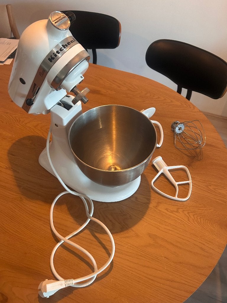 Kitchenaid classic, 4 liter of meer, Ophalen, Zo goed als nieuw, 3 snelheden of meer