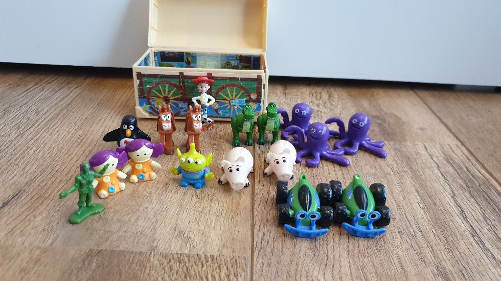 Toy Story speelset, Ophalen of Verzenden, Overige figuren, Zo goed als nieuw, Beeldje of Figuurtje