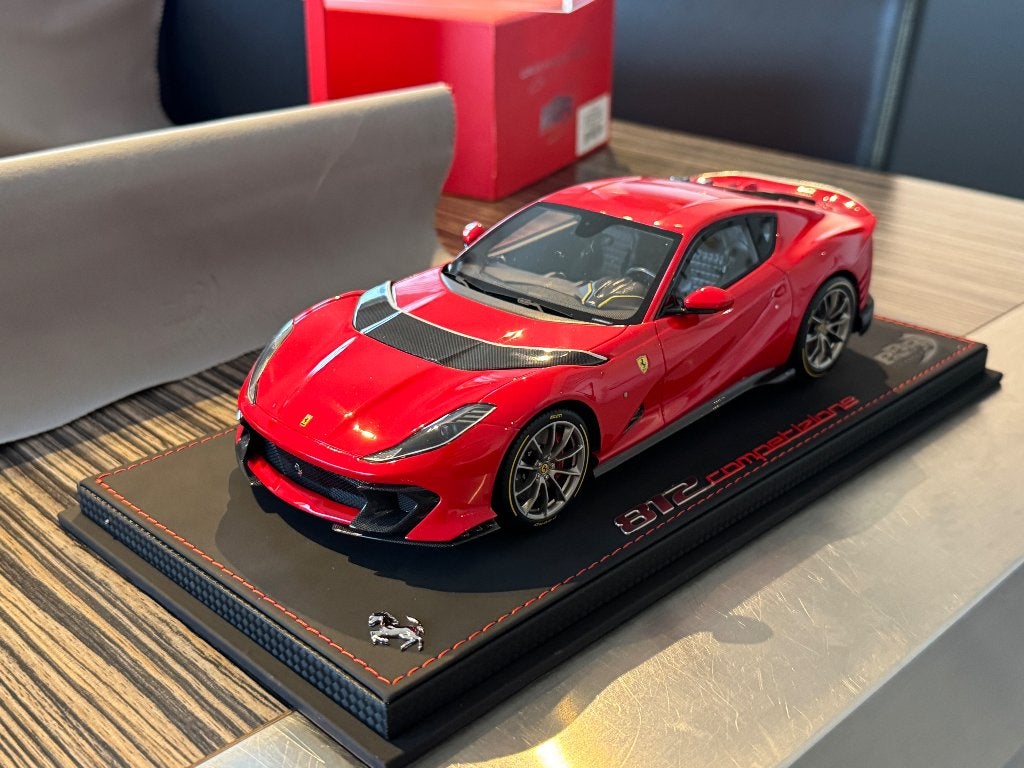 BBR Ferrari 812 Competizione rosso corsa 1:18, Hobby en Vrije tijd, Modelauto's | 1:18, Ophalen, Nieuw, Overige merken