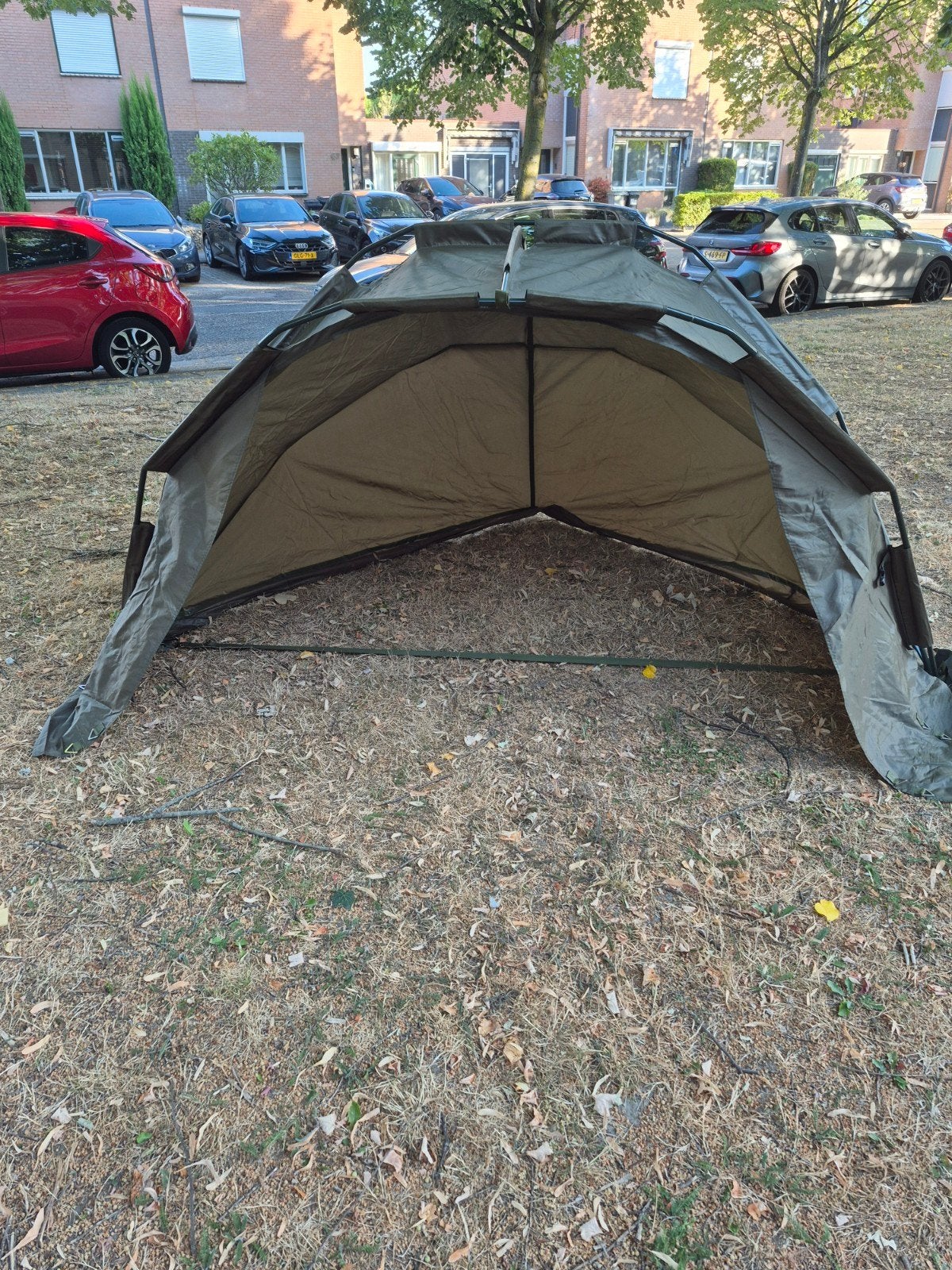 JRC Defender Brolly - Compacte Viskarper Bivvy, Ophalen of Verzenden, Gebruikt, Overige typen