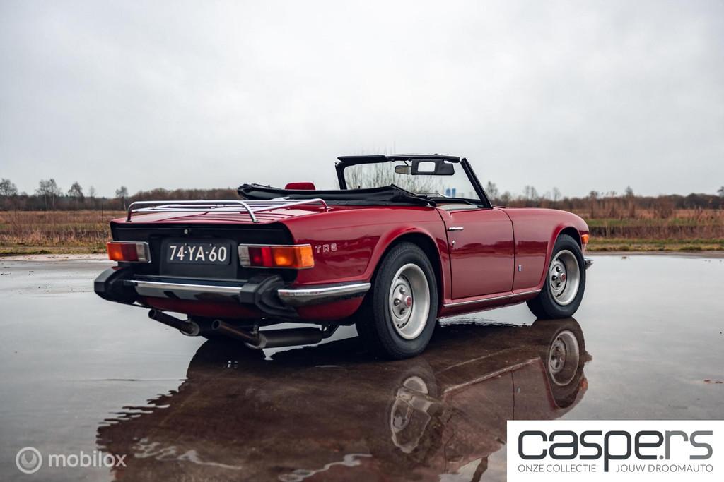 Triumph TR6 Soft Top, Auto's, Triumph, Gebruikt, Zwart, Cabriolet, 2498 cc