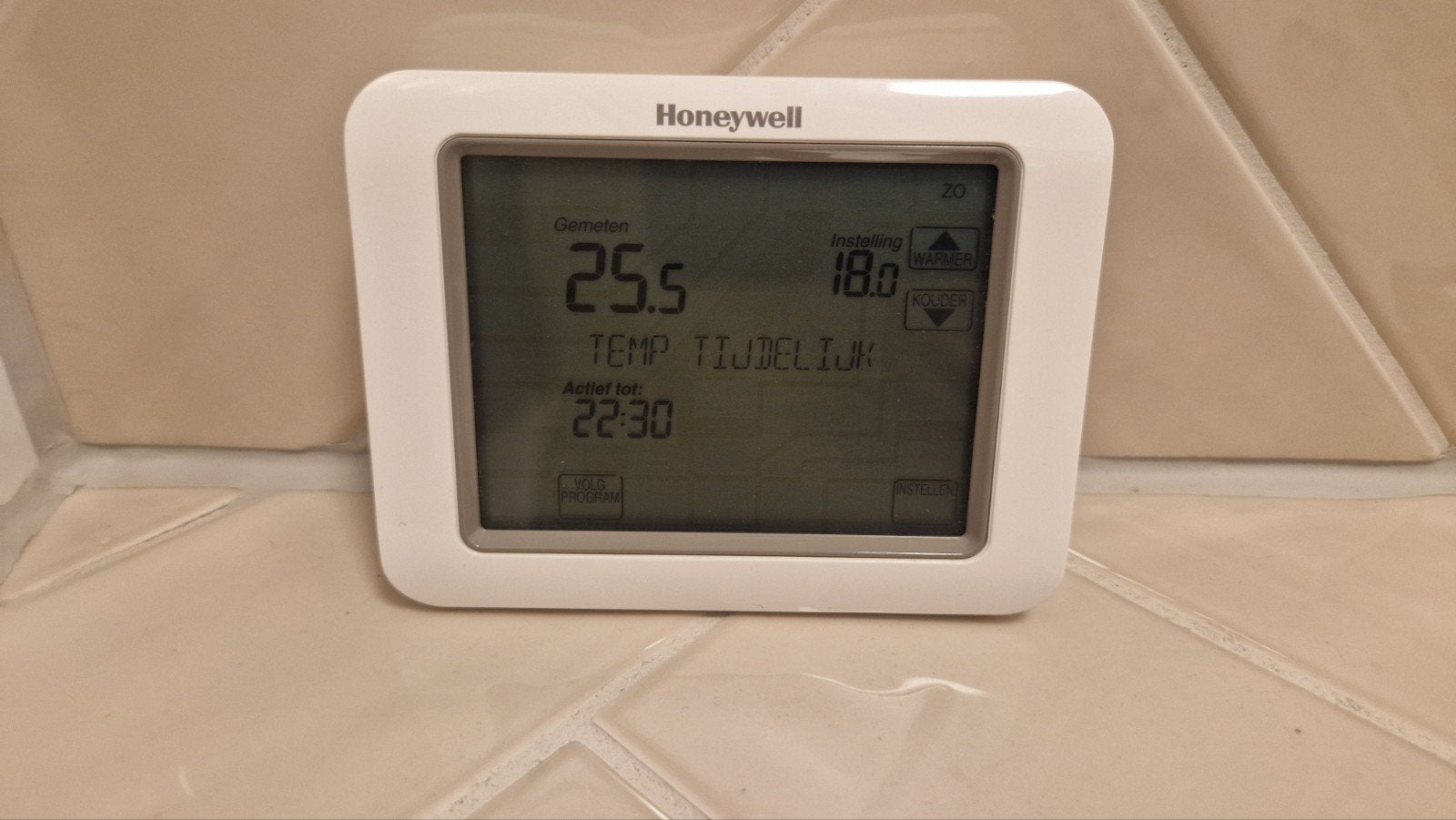 Honeywell Chronotherm Touch programmeerbare thermostaat, Ophalen of Verzenden, Slimme thermostaat, Zo goed als nieuw