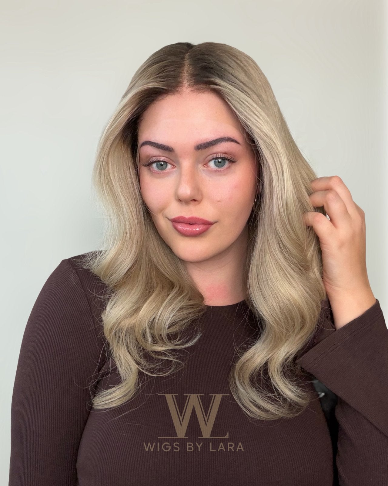 NIEUW HD glueless echt haarwerk haarsuk lace front wig pruik, Ophalen of Verzenden, Nieuw, Pruik of Haarverlenging