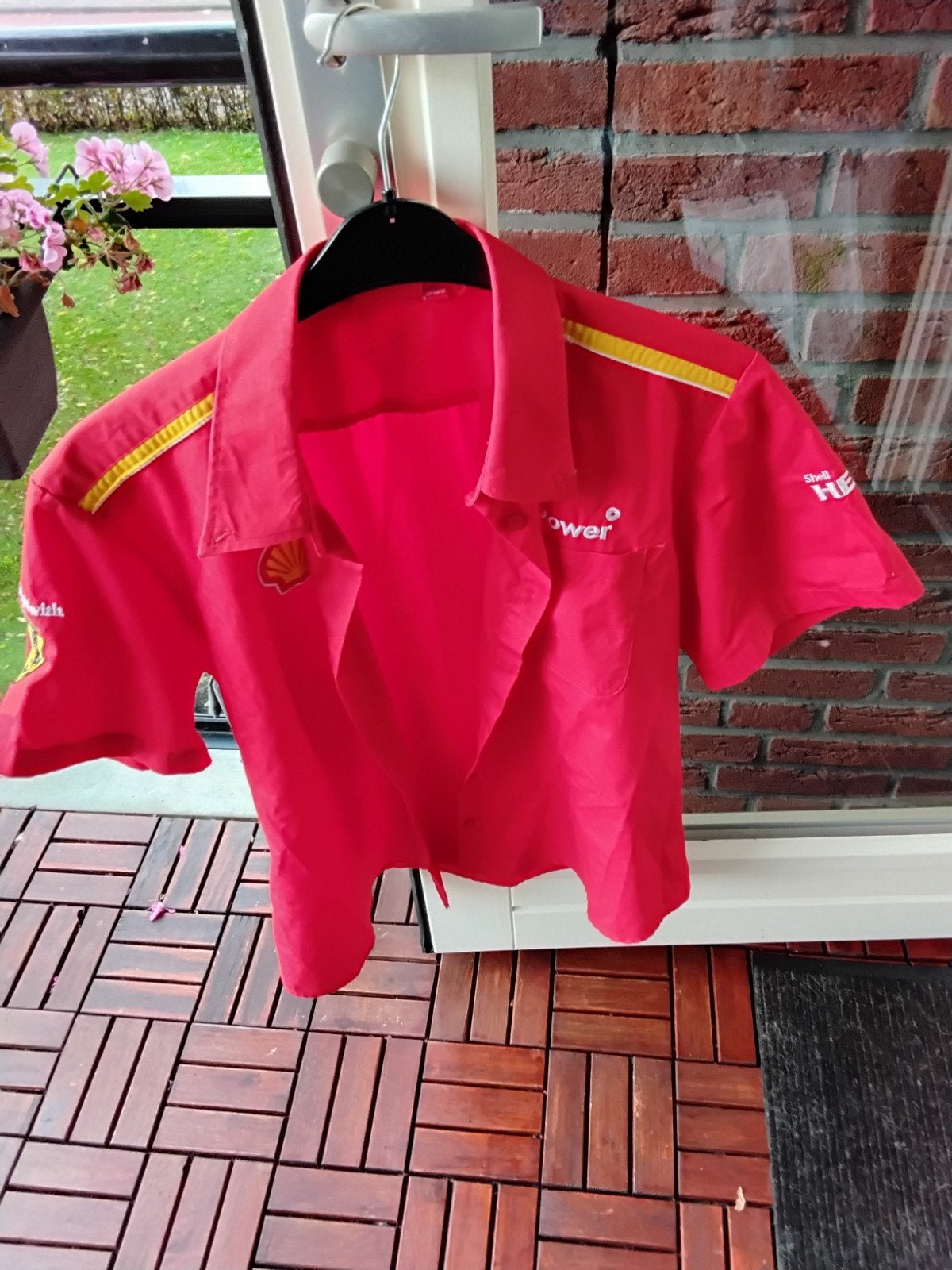 Shell V-Power Ferrari Dames Overhemd Maat l, Kleding | Dames, T-shirts, Nieuw, Maat 42/44 (L), Rood, Korte mouw, Ophalen of Verzenden