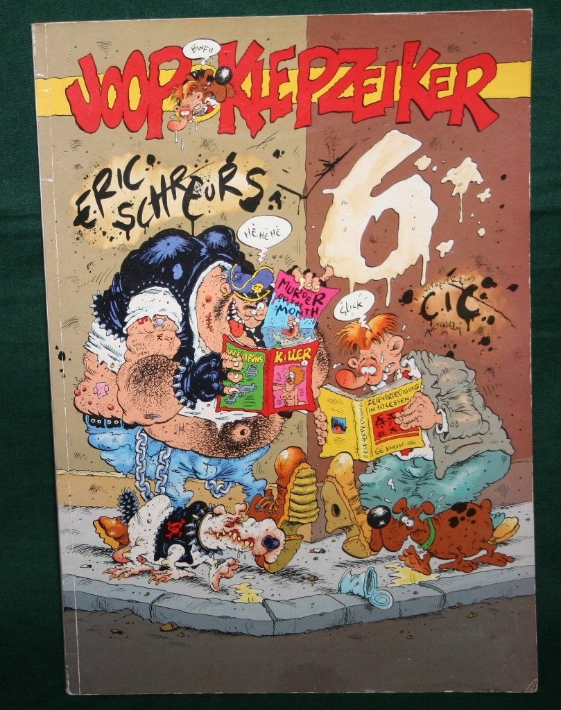 Joop Klepzeiker 6 | Eric Schreurs | CIC Uitgaven 1989, Boeken, Gelezen, Eric Schreurs, Eén stripboek, Ophalen of Verzenden