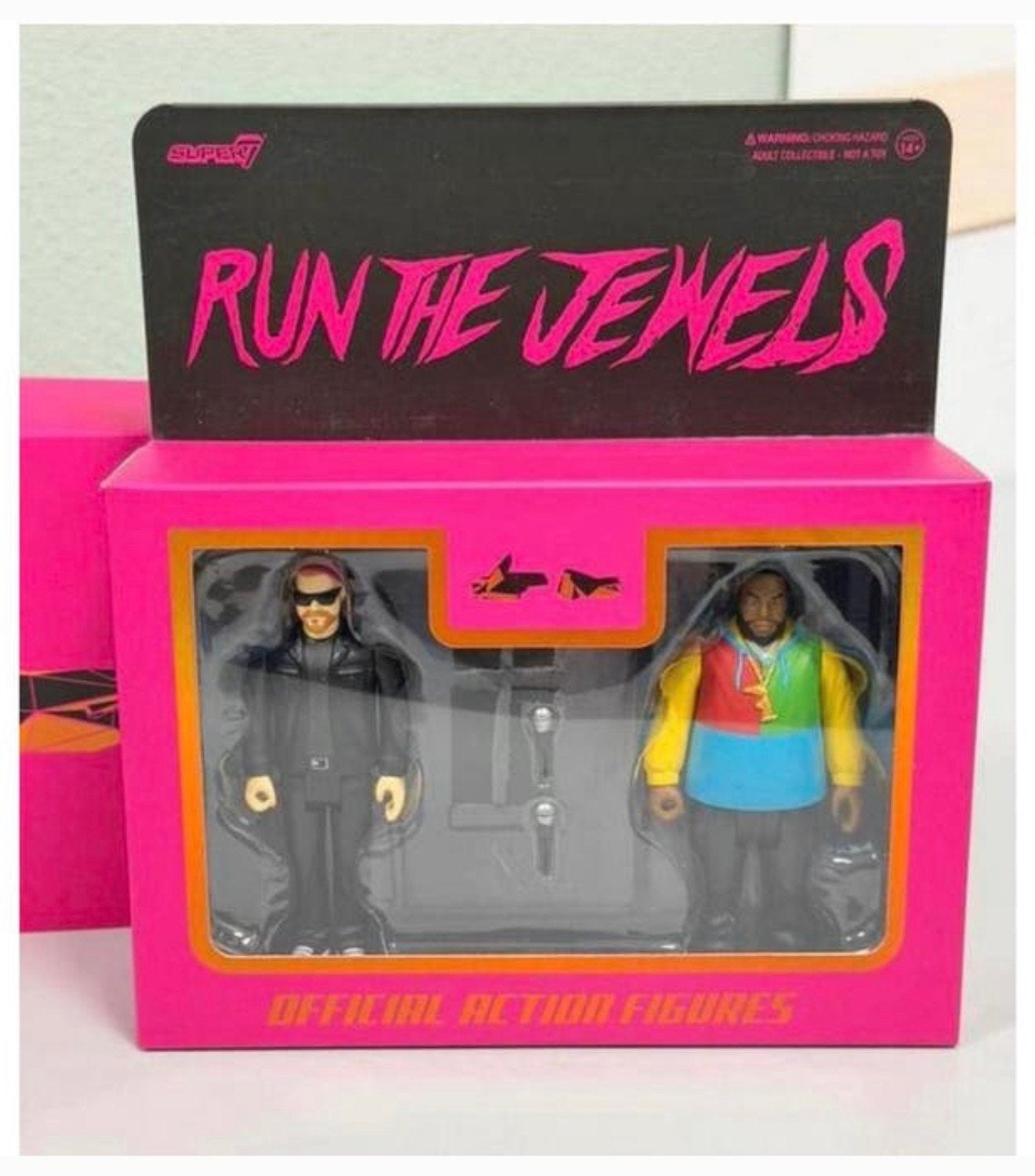 RUN THE JEWELS SUPER7 FIGURES RTJ LIMITED set KILLER MIKE, Nieuw, Ophalen of Verzenden, H, H