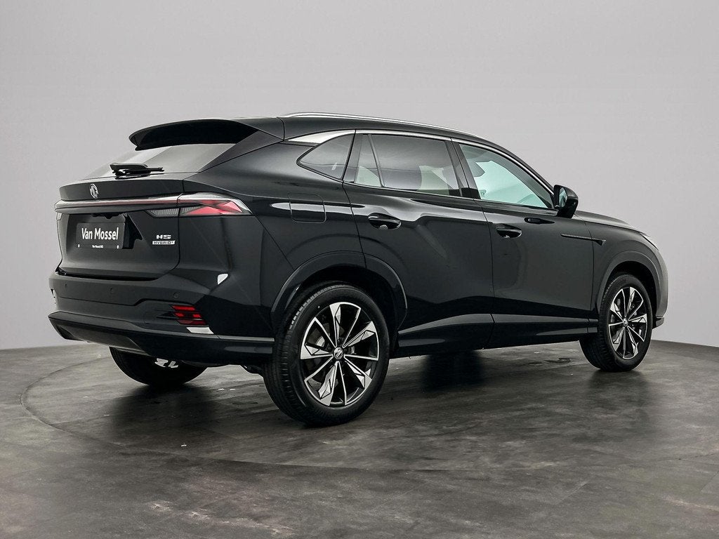 MG HS 1.5 Hybrid + Aut. Luxury | 360 Camera | Elektrische st, Auto's, MG, 4 cilinders, 2 kWh, Zwart, Leder