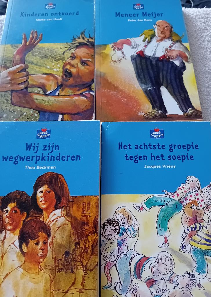 Boektoppers. 3 Titels., Ophalen of Verzenden, Gelezen