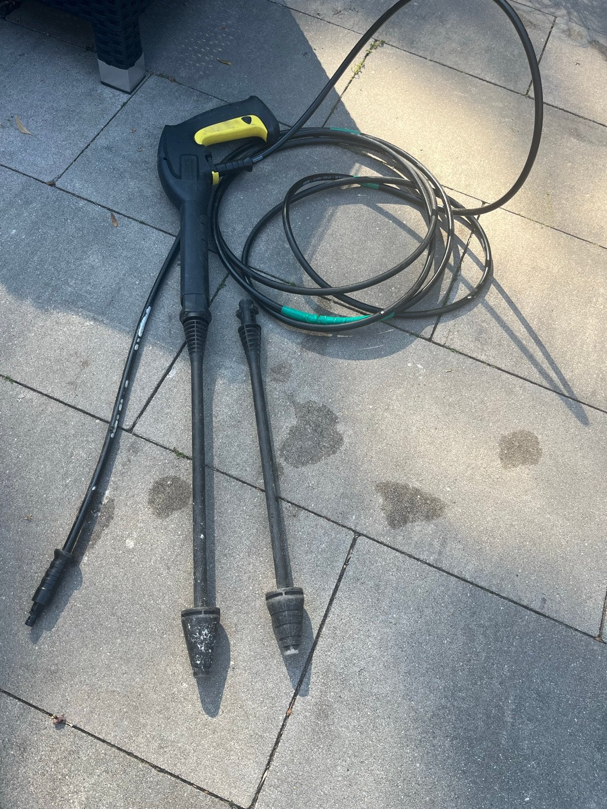 Kärcher hogedrukreiniger pistool met vuilfrezen, Ophalen of Verzenden, Gebruikt