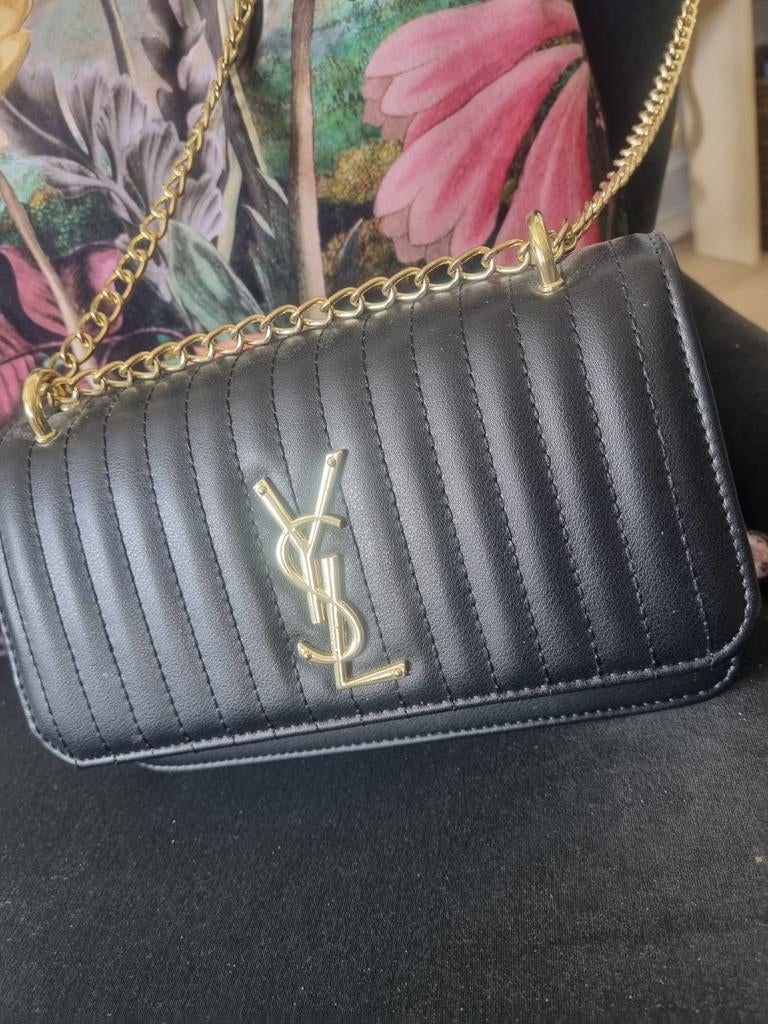 Crossbody YSL tas, Ophalen of Verzenden, Nieuw, Zwart
