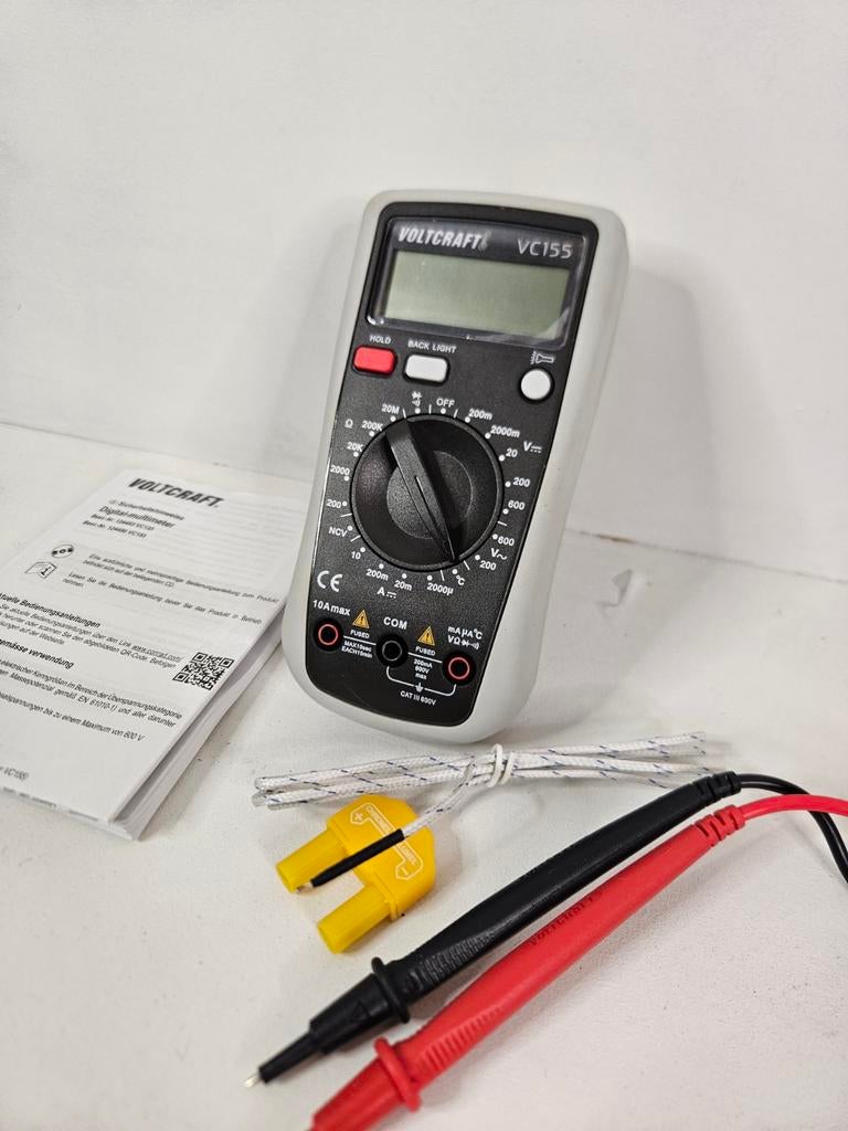 VOLTCRAFT VC155 Digitale Multimeter, Ophalen of Verzenden, Multimeter