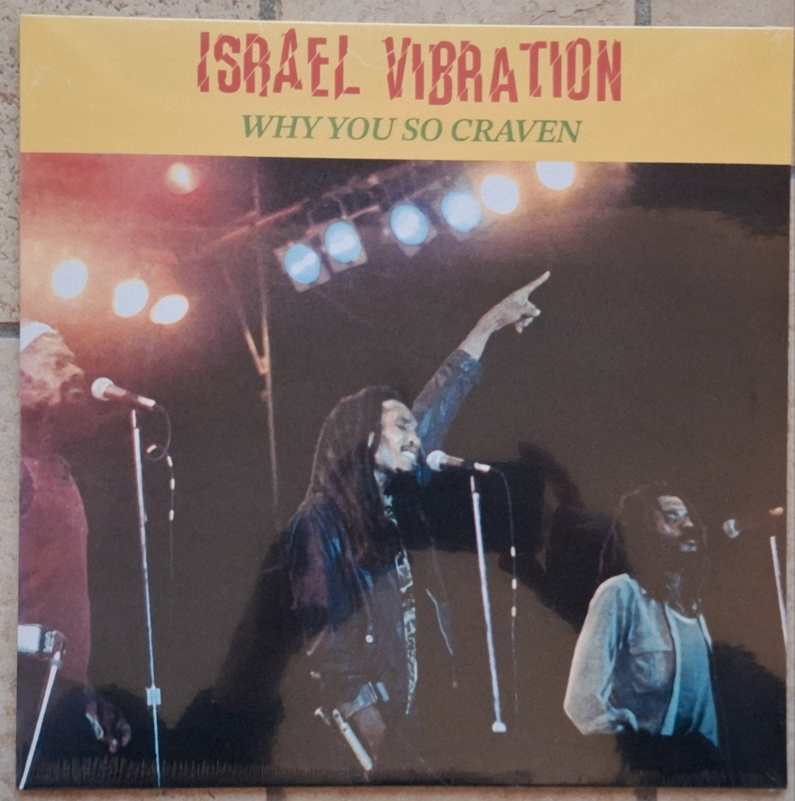 Israel Vibration - Why You So Craven (reggae reissue LP), LP, Geseald, Ophalen of Verzenden, 12 inch