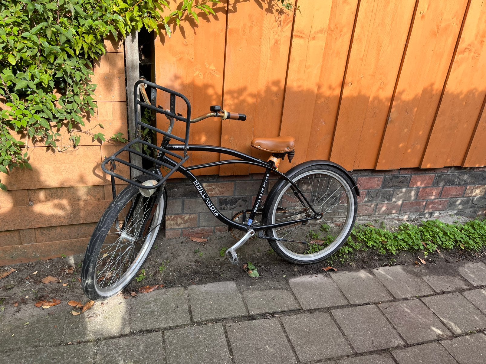 Jongens fiets maat 26, Ophalen, Gebruikt, Staal, Terugtraprem